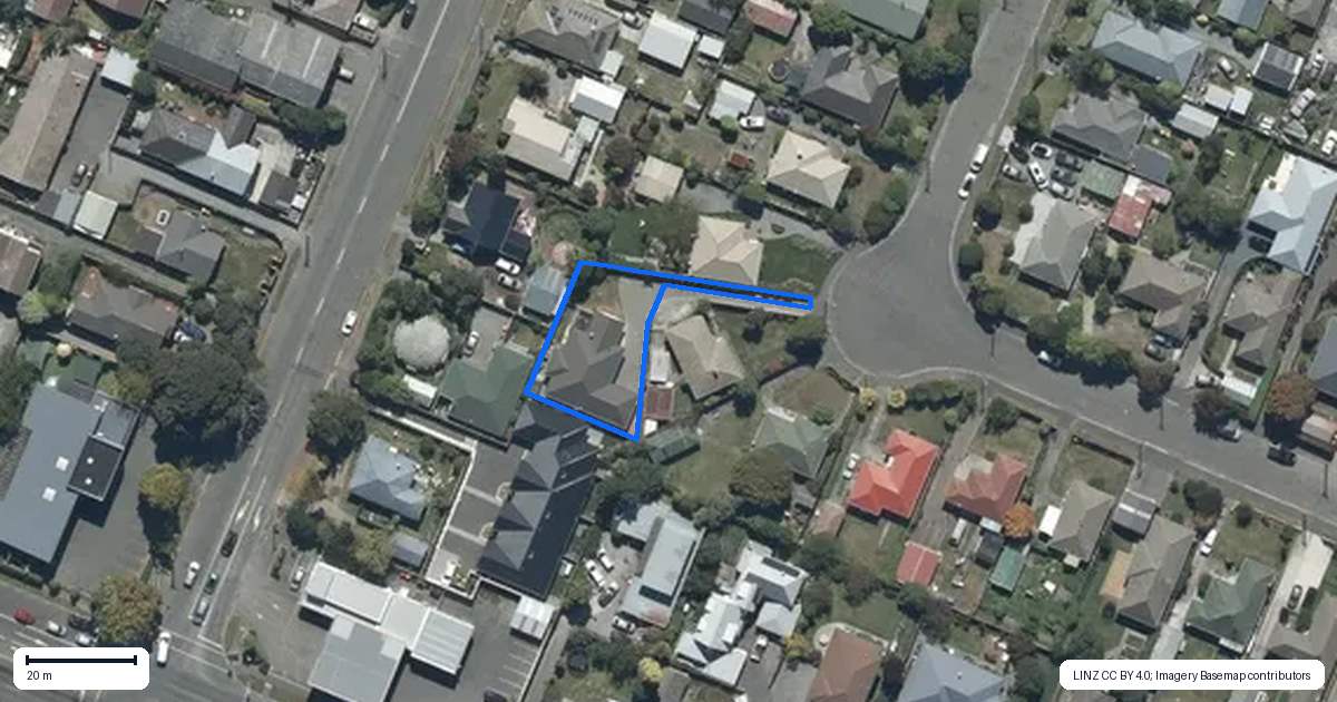 Property context map for 49A Hare Street, Ilam, Christchurch