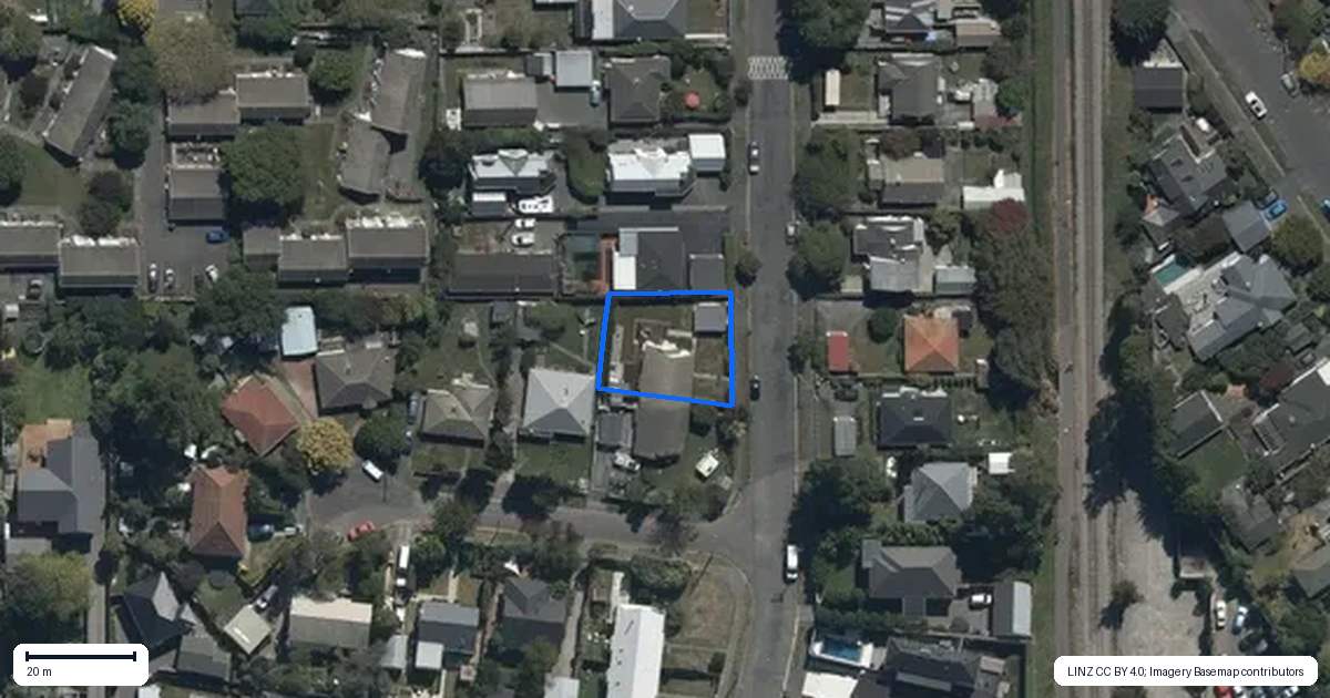 Property context map for 9 Westholme Street, Strowan, Christchurch
