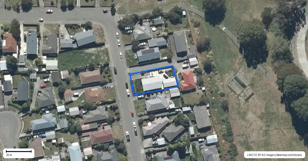 Property context map for 48 Kathleen Crescent, Hornby, Christchurch