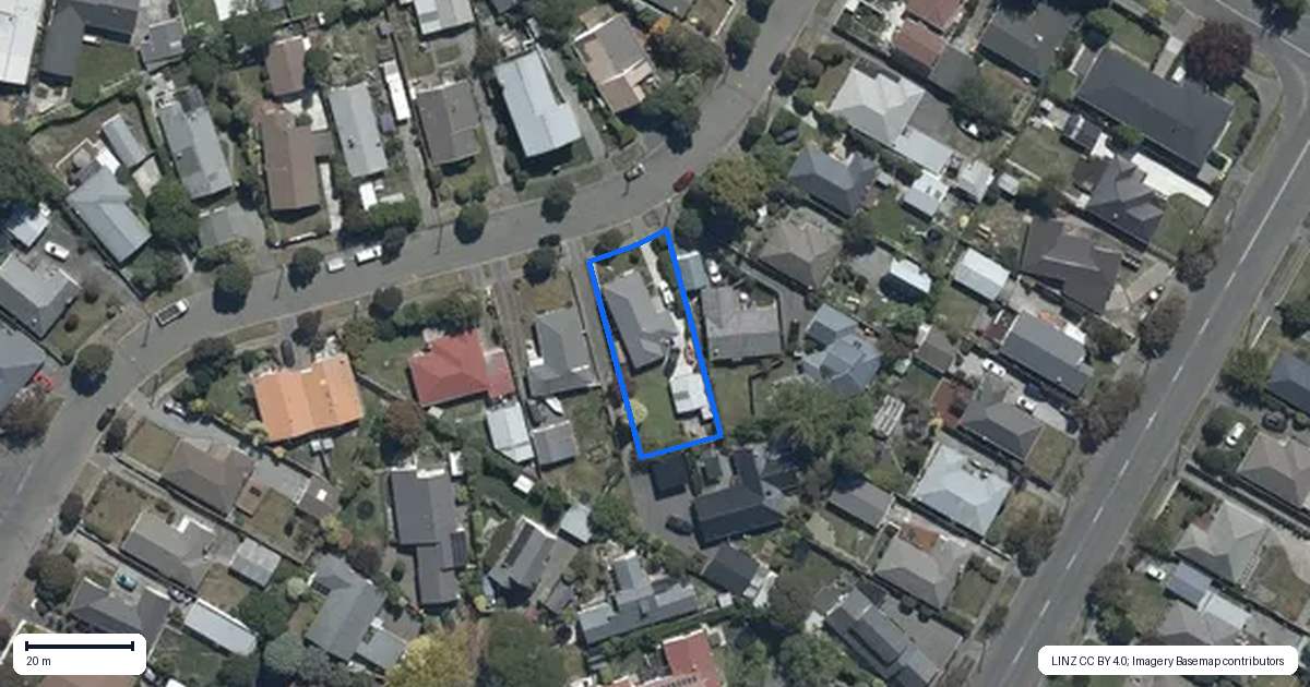 Property context map for 22 Todd Avenue, Bishopdale, Christchurch