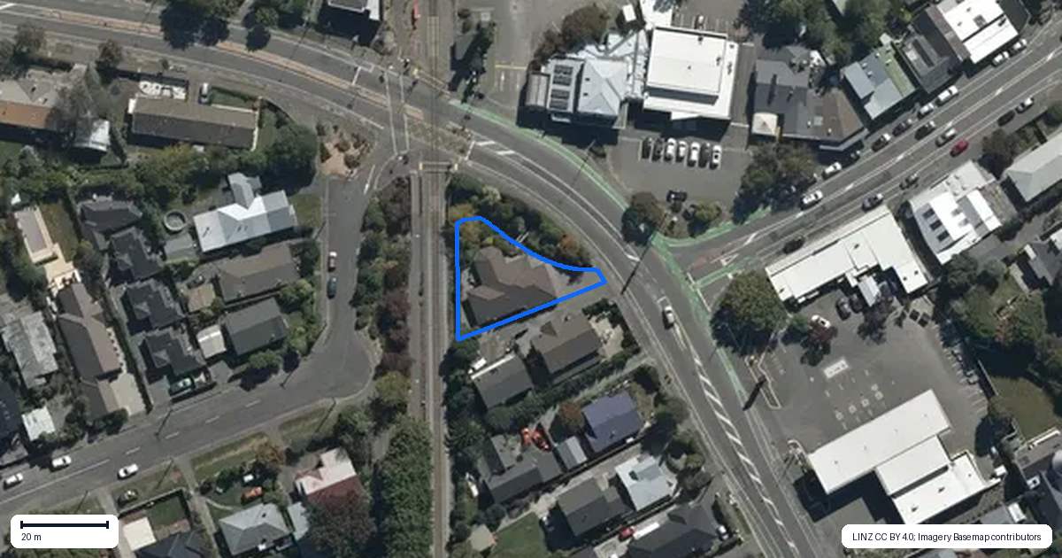 Property context map for 53 Strowan Road, Strowan, Christchurch