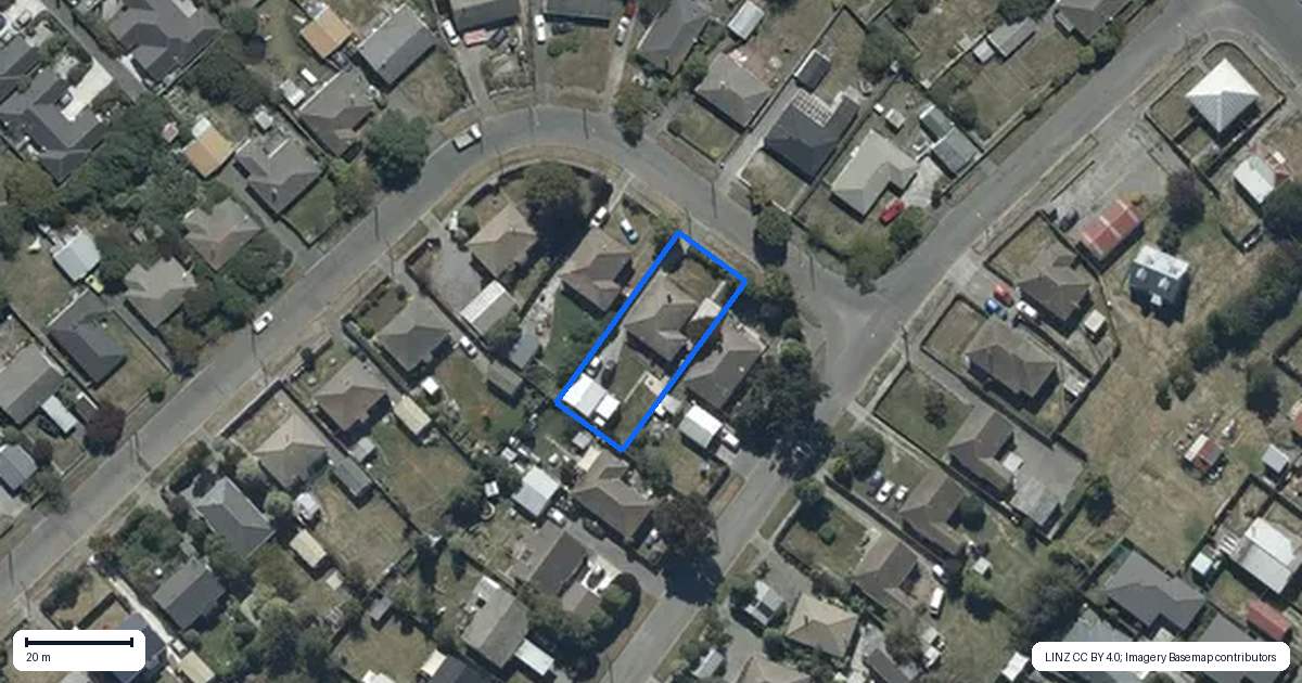 Property context map for 3 Avro Crescent, Hornby, Christchurch