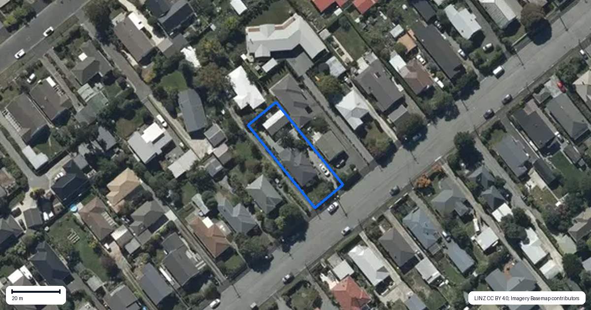 Property context map for 49 Conway Street, Somerfield, Christchurch