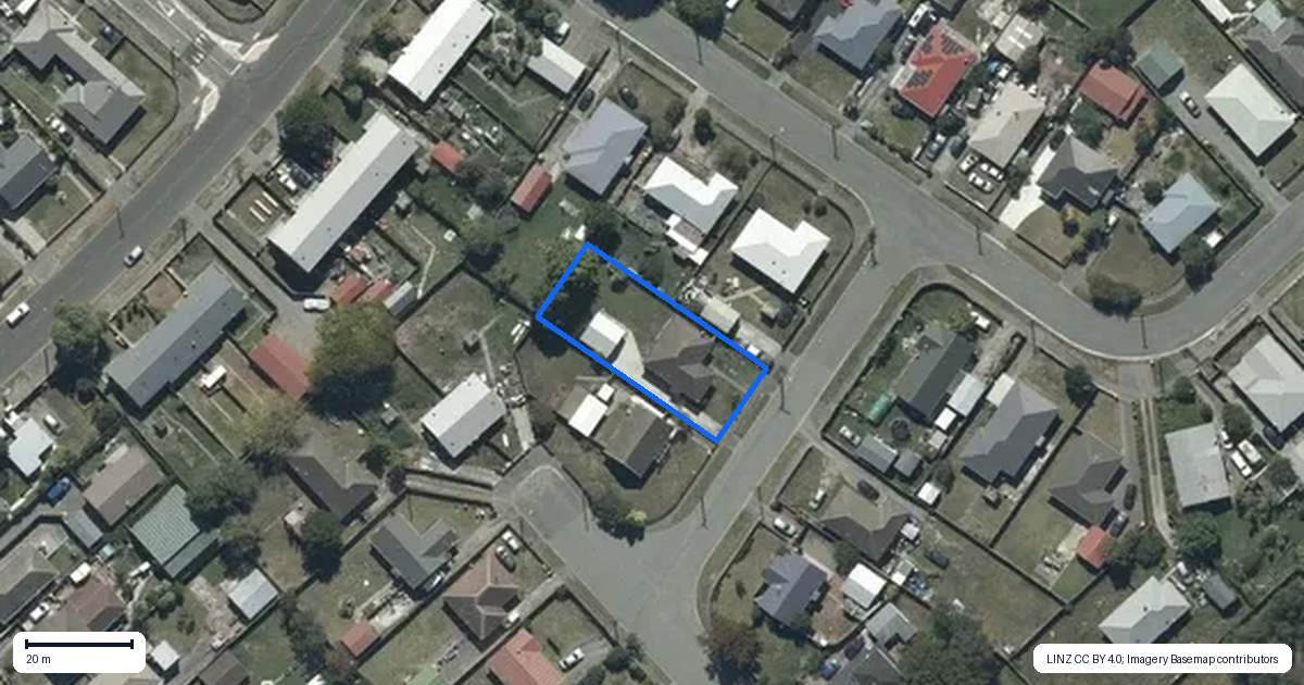 Property context map for 4 Twynham Place, Aranui, Christchurch