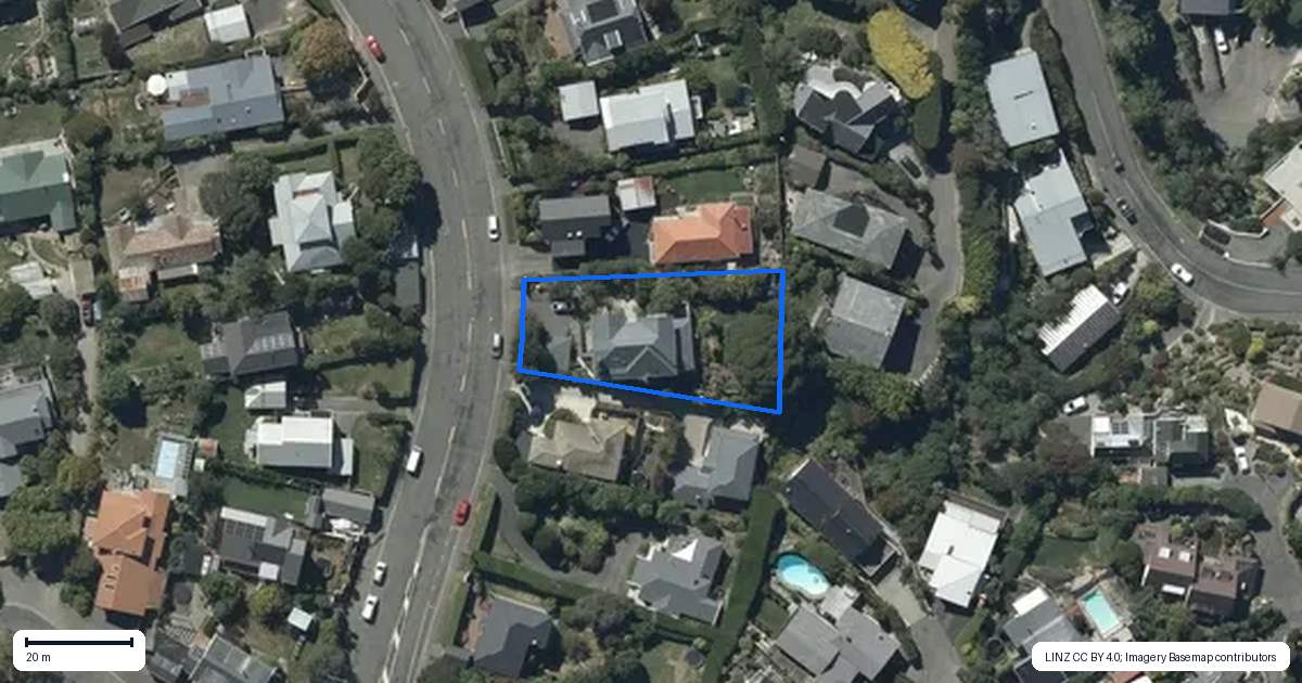 Property context map for 151 Hackthorne Road, Cashmere, Christchurch