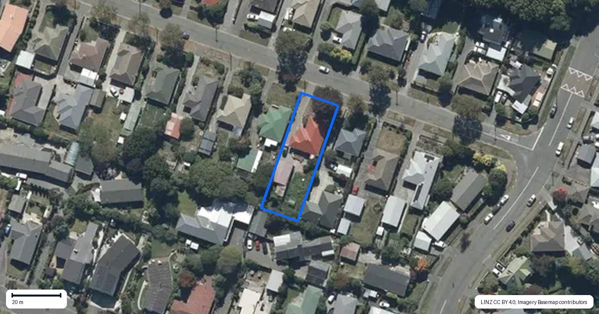 Property context map for 9 Bevington Street, Avonhead, Christchurch