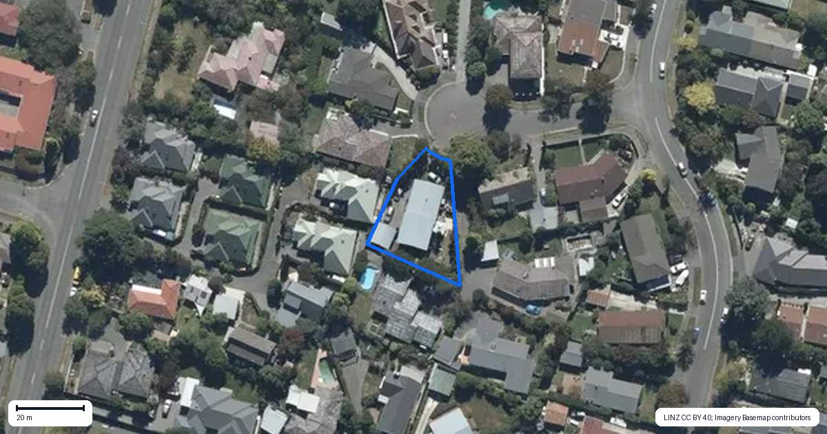 Property context map for 7 Gilmore Place, Burnside, Christchurch