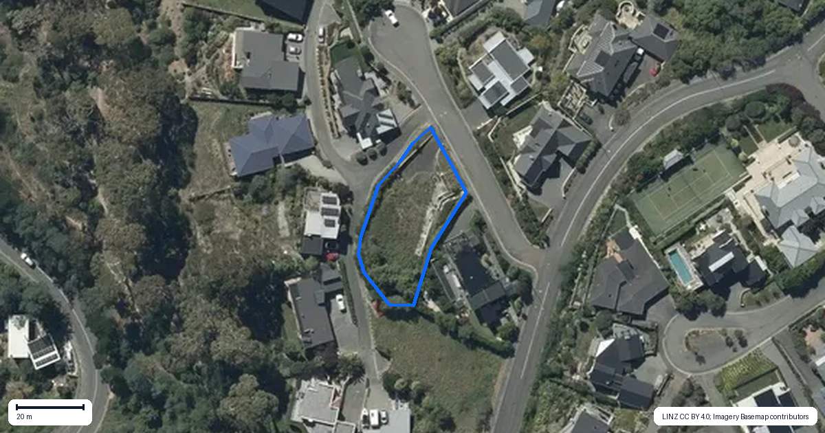 Property context map for 3 Eridge Place, Huntsbury, Christchurch