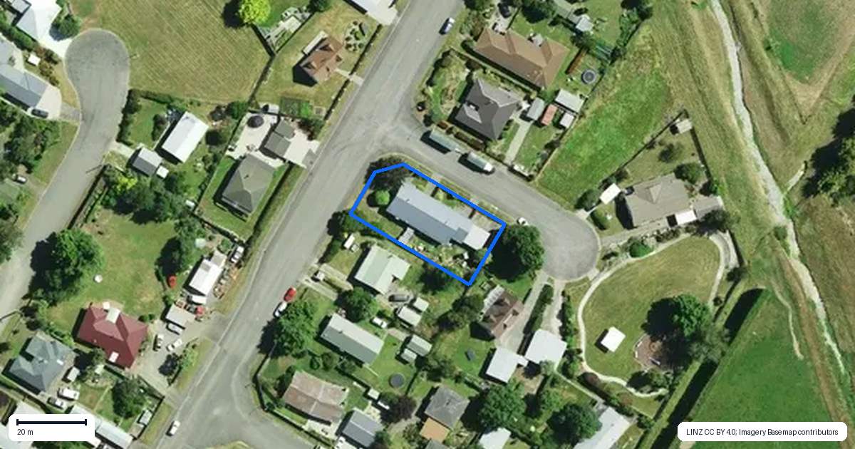 Property context map for 2A Mockett Place, Culverden