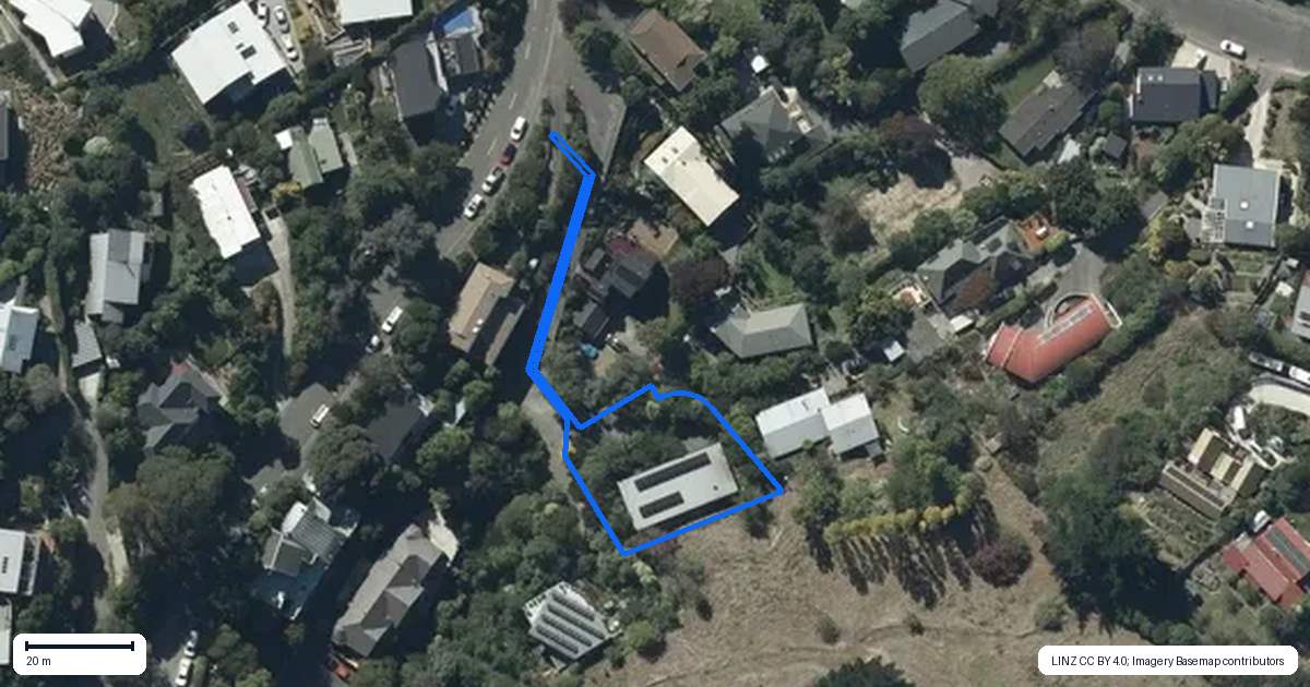 Property context map for 41 Holliss Avenue, Cashmere, Christchurch