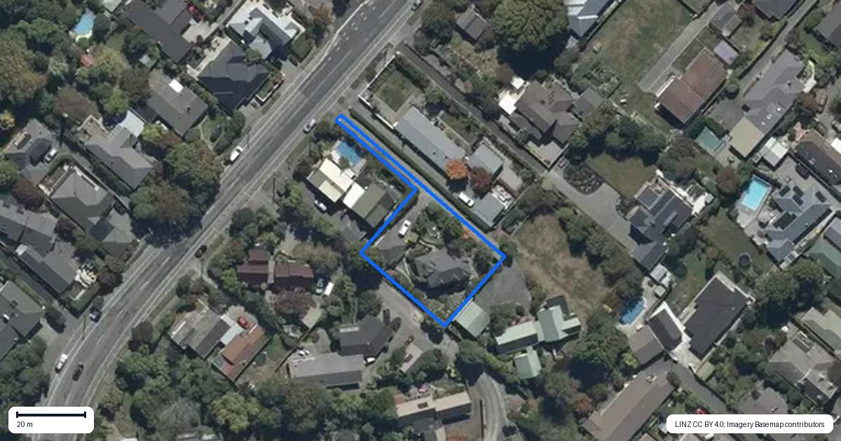 Property context map for 54A Greers Road, Burnside, Christchurch