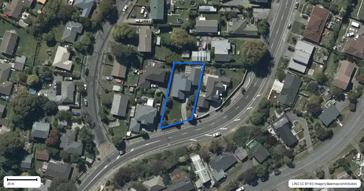 Property context map for 139 Centaurus Road, Saint Martins, Christchurch