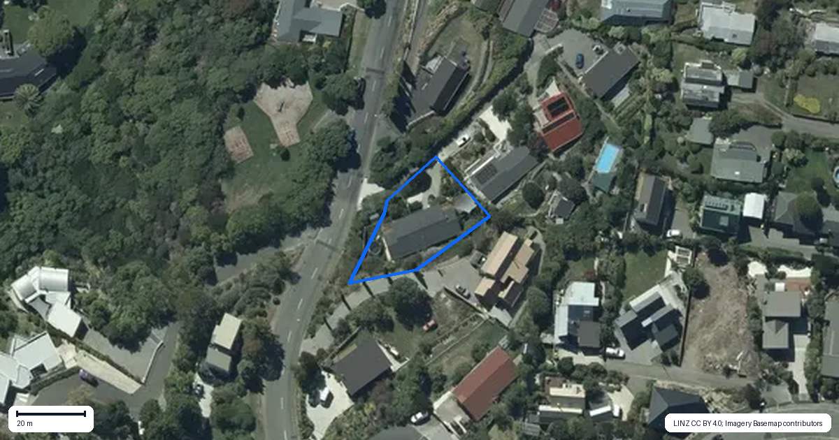 Property context map for 53 Soleares Avenue, Mount Pleasant, Christchurch