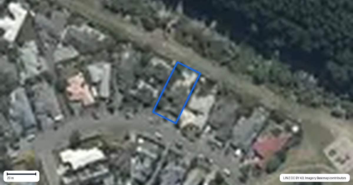 Property context map for 39 Forest Drive, Parklands, Christchurch