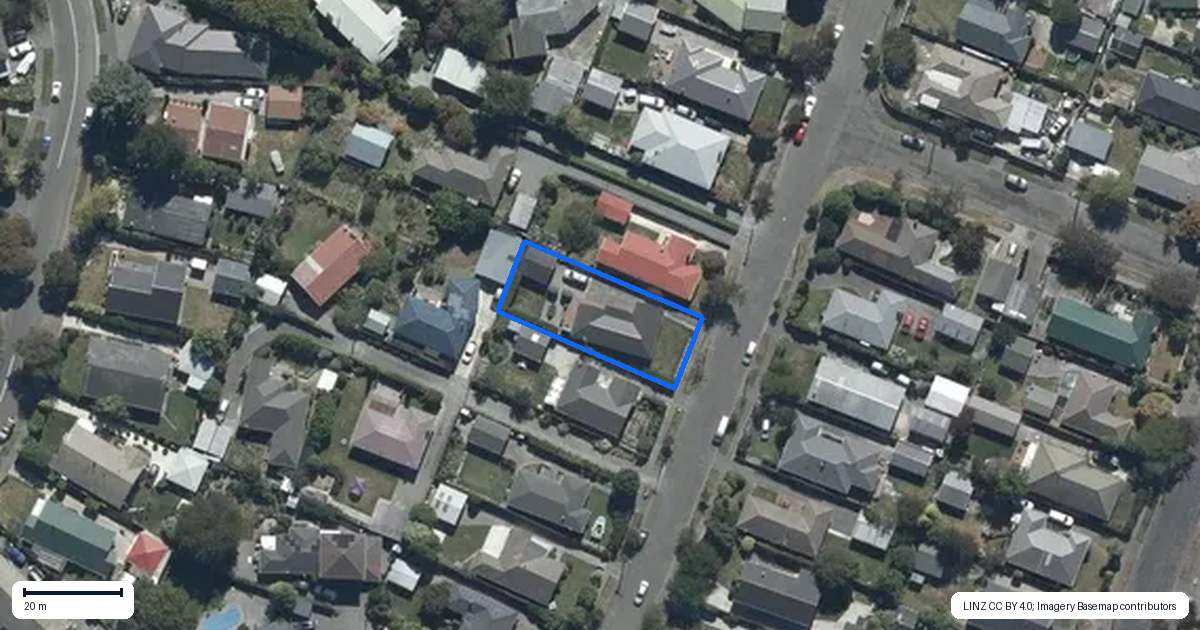 Property context map for 29 Dunster Street, Burnside, Christchurch