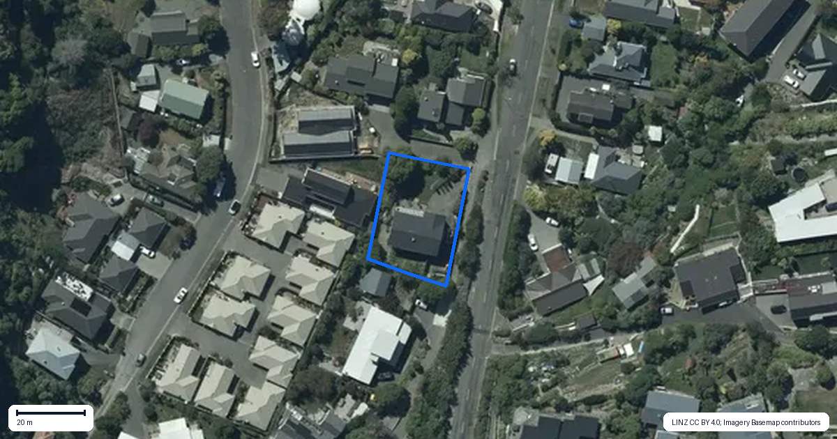 Property context map for 18 Soleares Avenue, Mount Pleasant, Christchurch