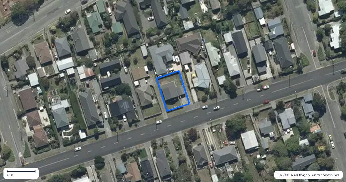 Property context map for 118 Bowhill Road, New Brighton, Christchurch