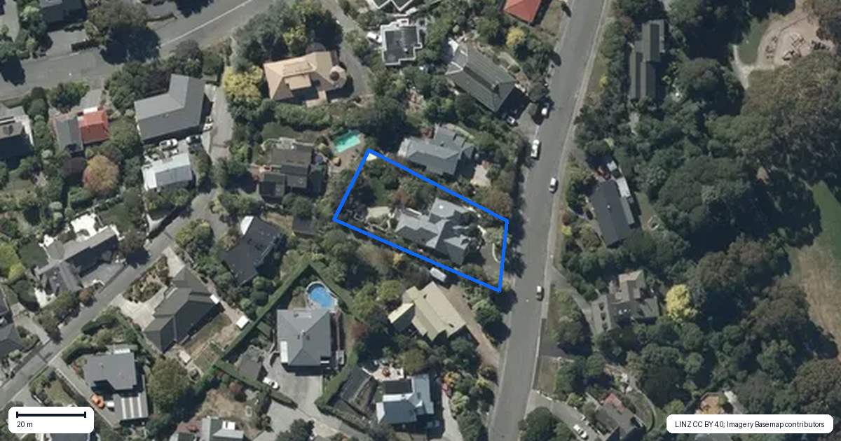 Property context map for 53 Woodside Common, Westmorland, Christchurch