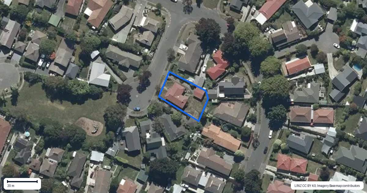 Property context map for 3 Manson Place, Russley, Christchurch