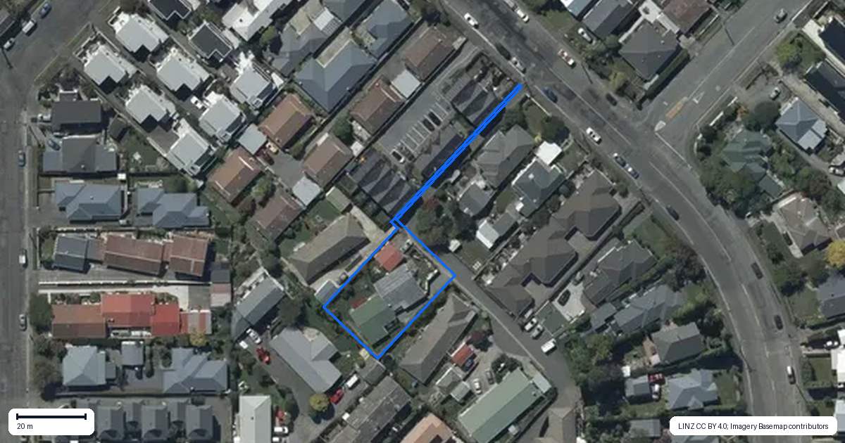 Property context map for 4 Redbridge Lane, Sydenham, Christchurch