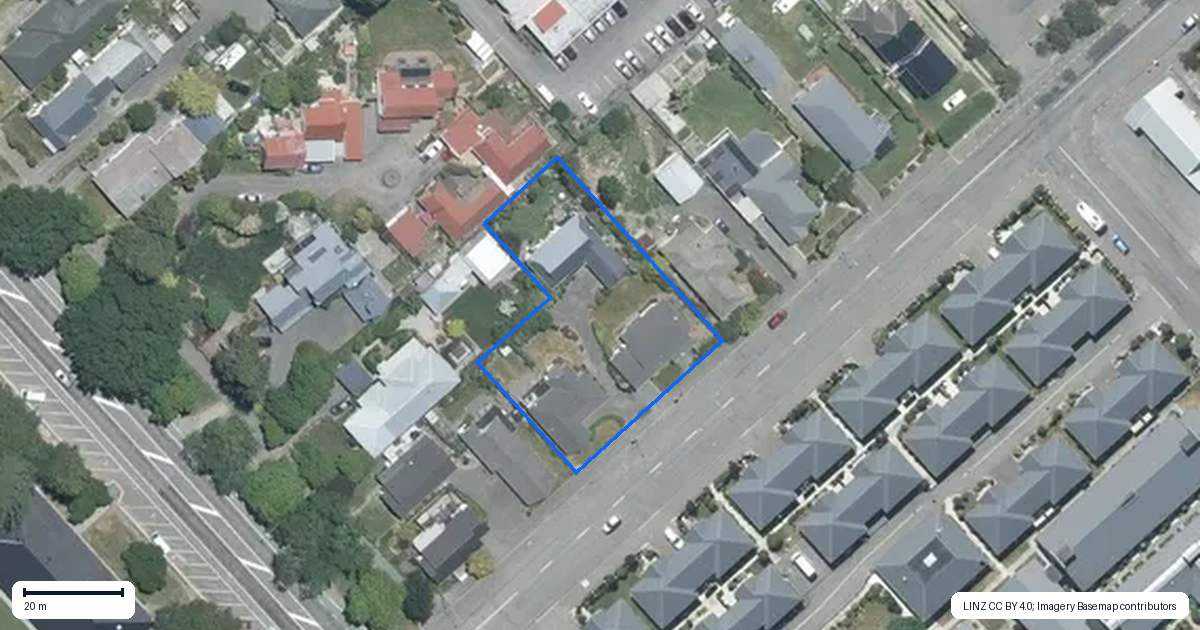 Property context map for 5 Creek Road, Allenton, Ashburton