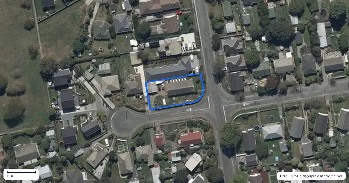 Property context map for 13 Belfield Street, Dallington, Christchurch