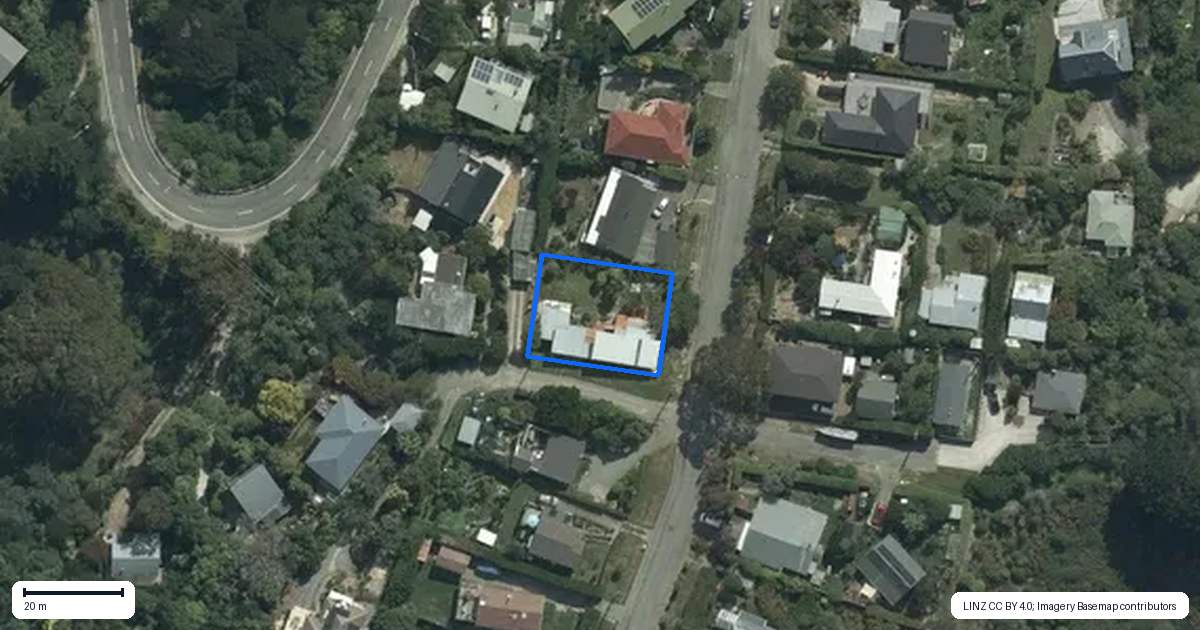 Property context map for 31 Whero Avenue, Diamond Harbour