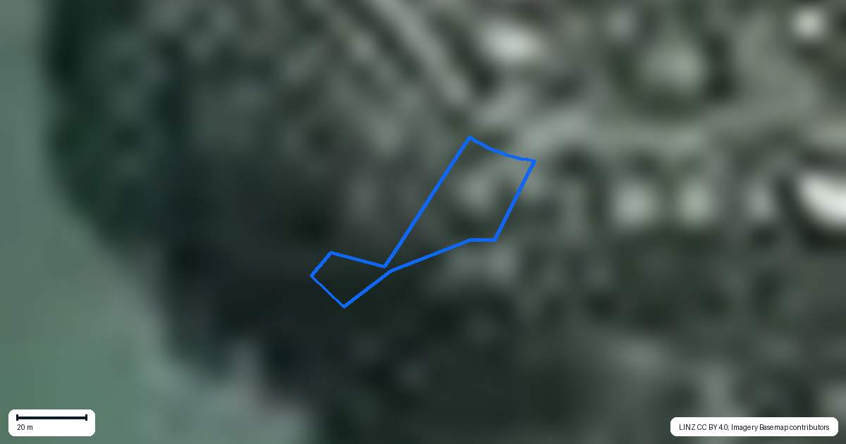 Property context map for 12 Emerson Crescent, Diamond Harbour