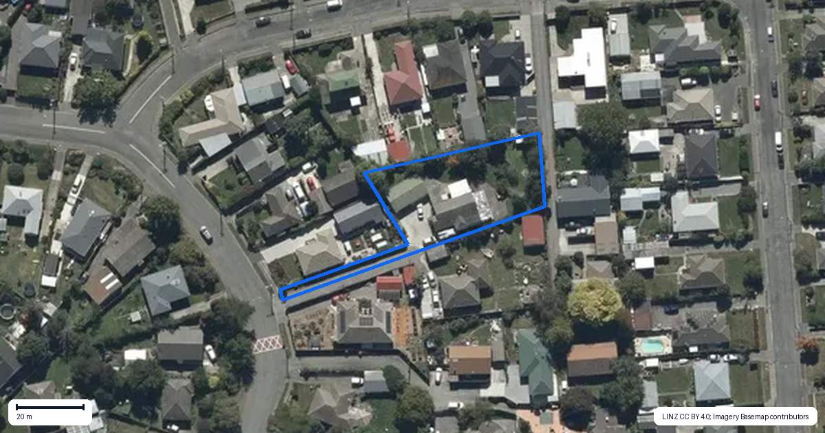 Property context map for 174 Quinns Road, Shirley, Christchurch