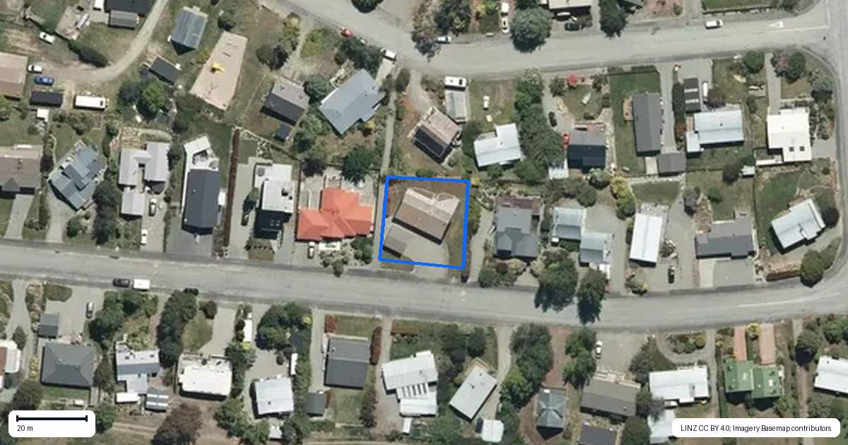 Property context map for 55 Murray Place, Lake Tekapo