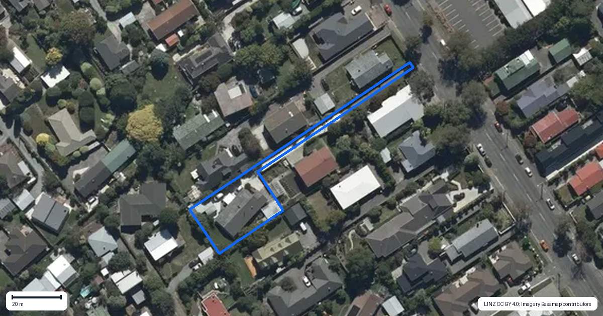 Property context map for 69A Condell Avenue, Papanui, Christchurch