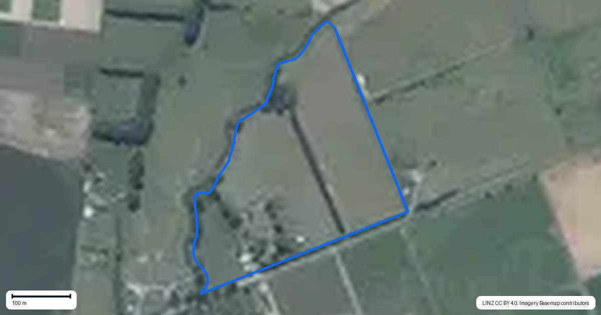 Property context map for 58 McDonald Road, Lincoln