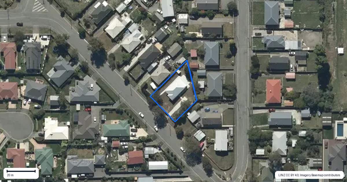 Property context map for 33 Rudds Road, Linwood, Christchurch