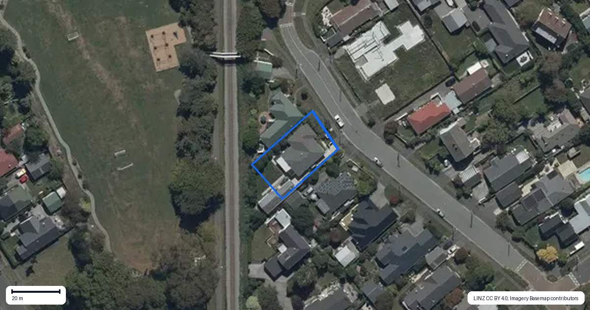 Property context map for 85 Hartley Avenue, Strowan, Christchurch