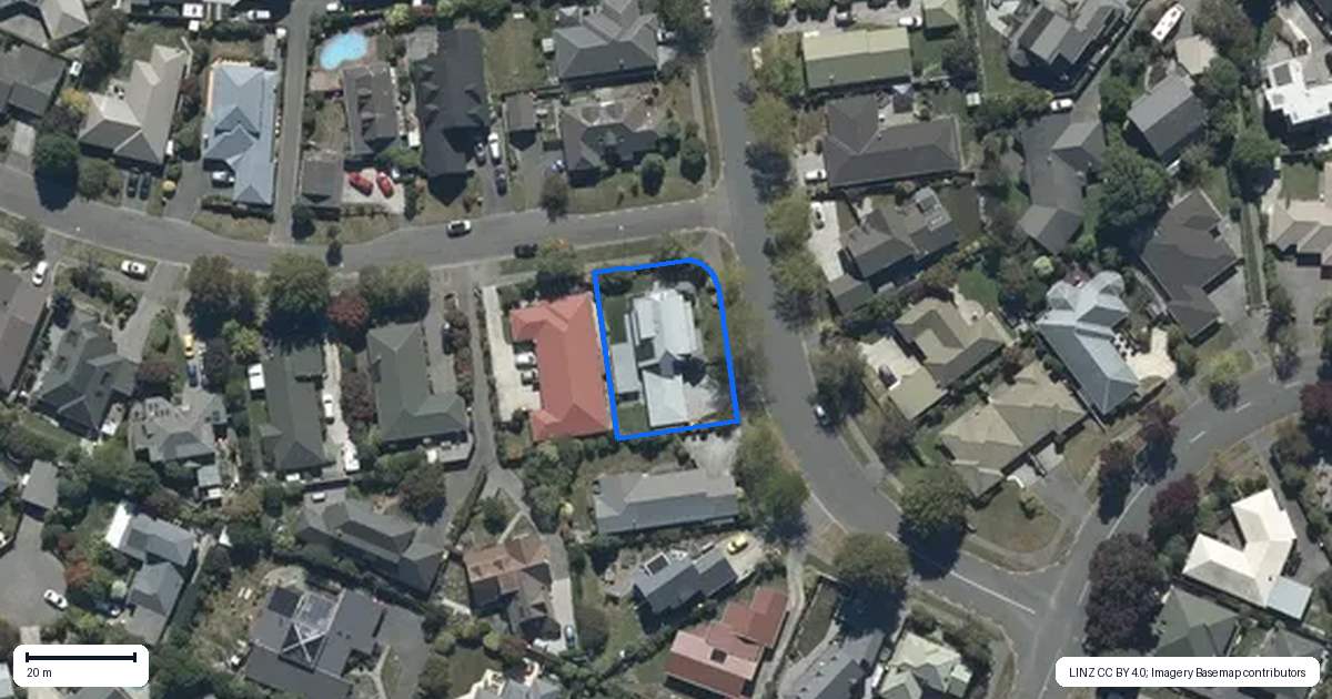 Property context map for 11 Kedleston Drive, Avonhead, Christchurch