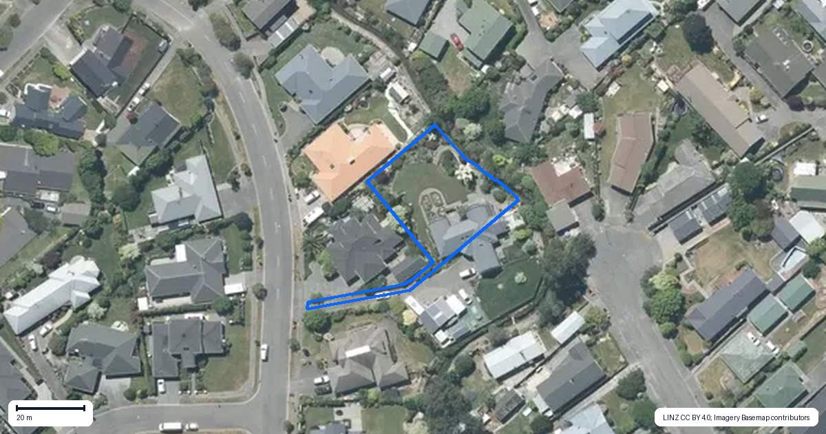Property context map for 30 Catherwood Avenue, Allenton, Ashburton