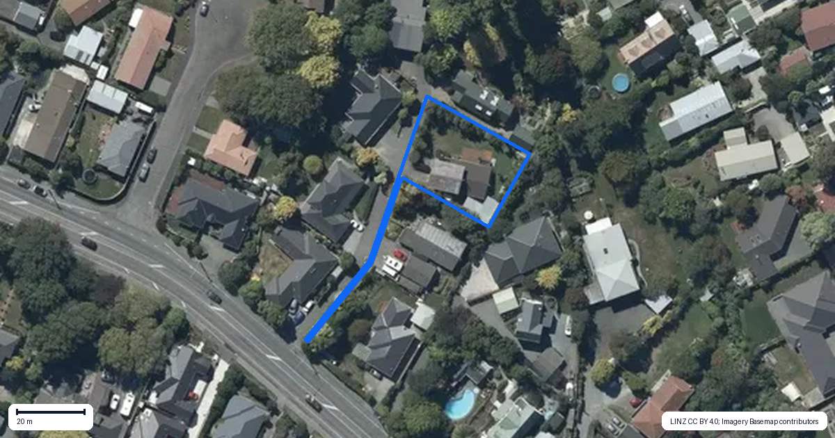 Property context map for 44A Halswell Junction Road, Halswell, Christchurch