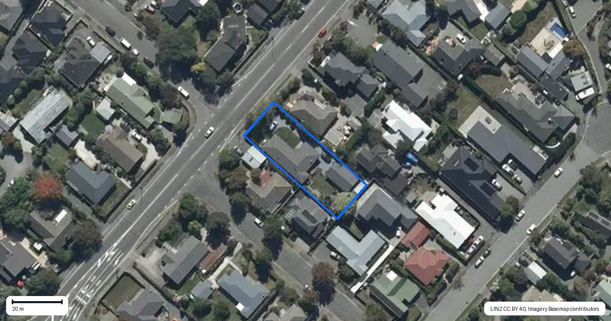 Property context map for 70 Grahams Road, Burnside, Christchurch