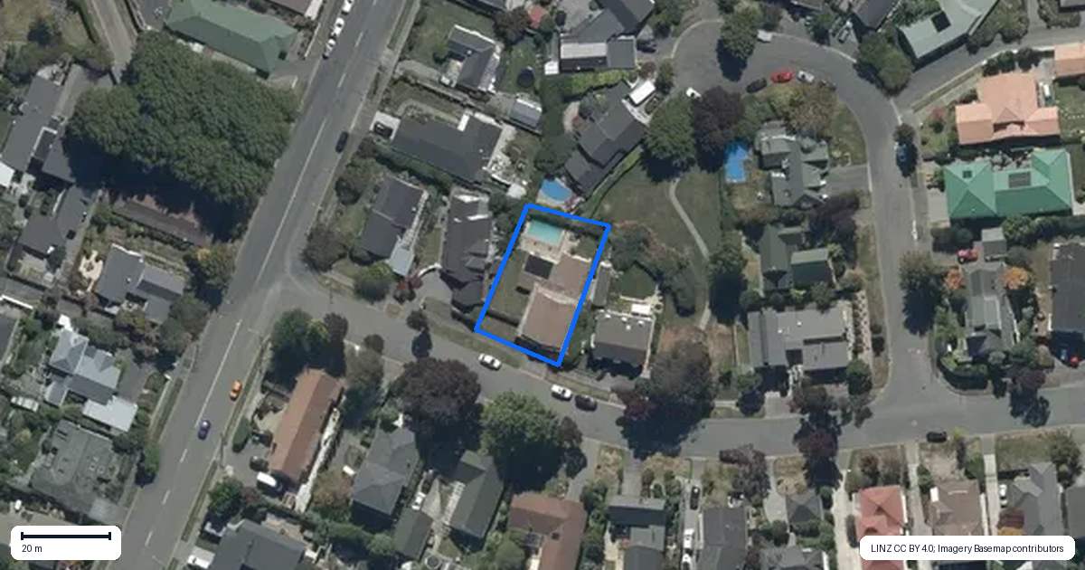 Property context map for 30 Strathean Avenue, Avonhead, Christchurch