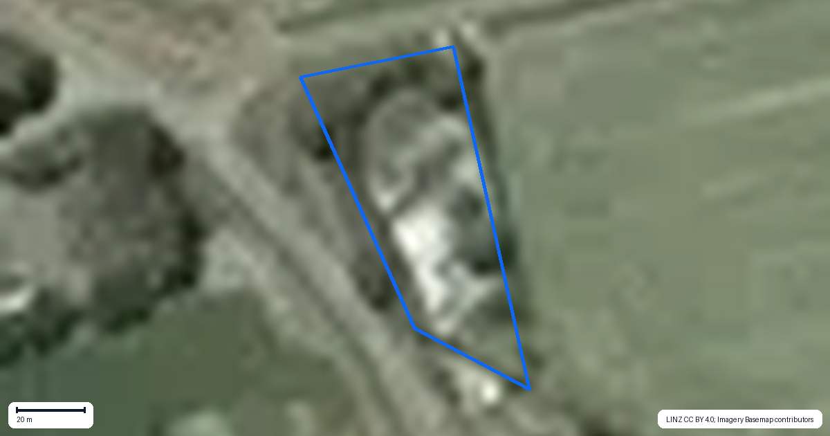 Property context map for 93 Moorhouse Road, Mayfield, Ashburton