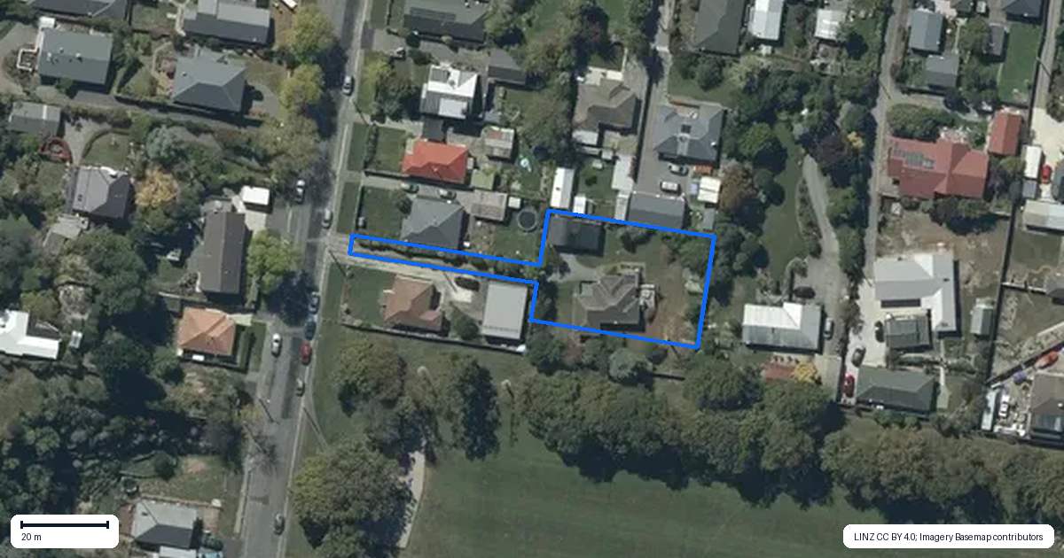 Property context map for 36 Bishopsworth Street, Hillsborough, Christchurch