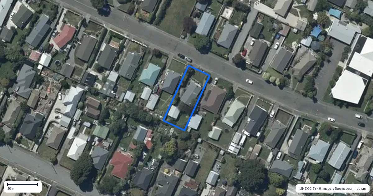 Property context map for 19 Balcairn Street, Halswell, Christchurch