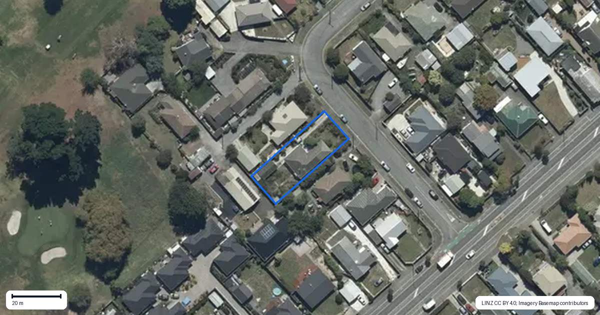 Property context map for 5 Colac Street, Avondale, Christchurch