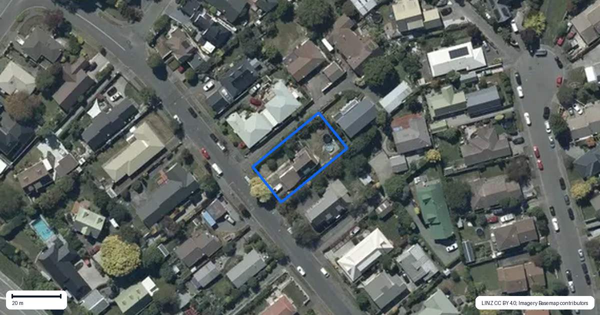 Property context map for 42 Patterson Terrace, Halswell, Christchurch