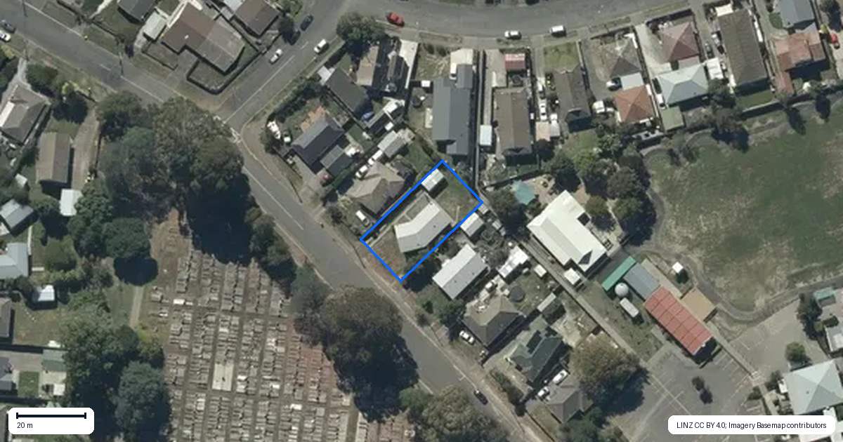 Property context map for 21 Keighleys Road, Bromley, Christchurch