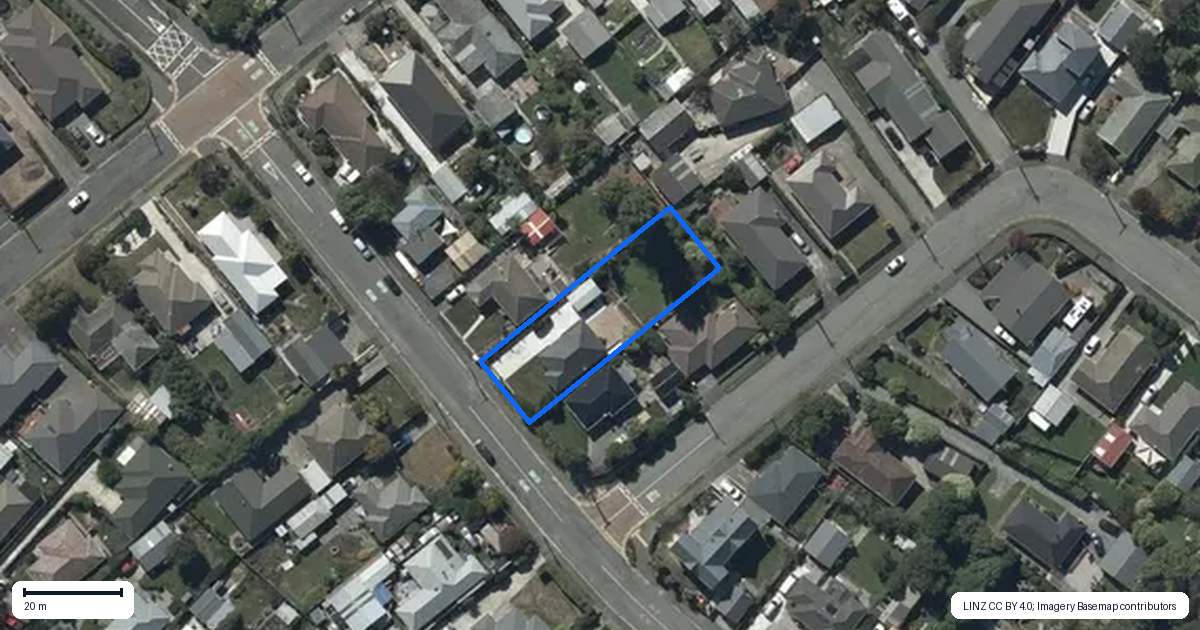 Property context map for 66 McBeath Avenue, Hoon Hay, Christchurch