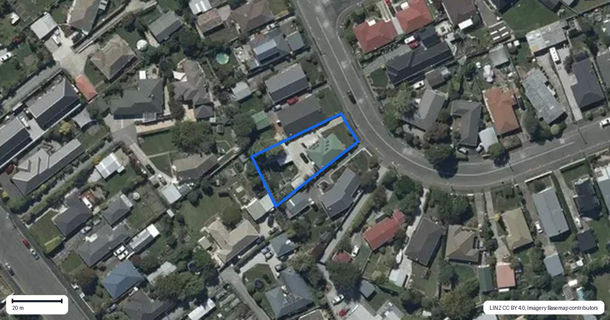 Property context map for 23 Marion Street, Hoon Hay, Christchurch