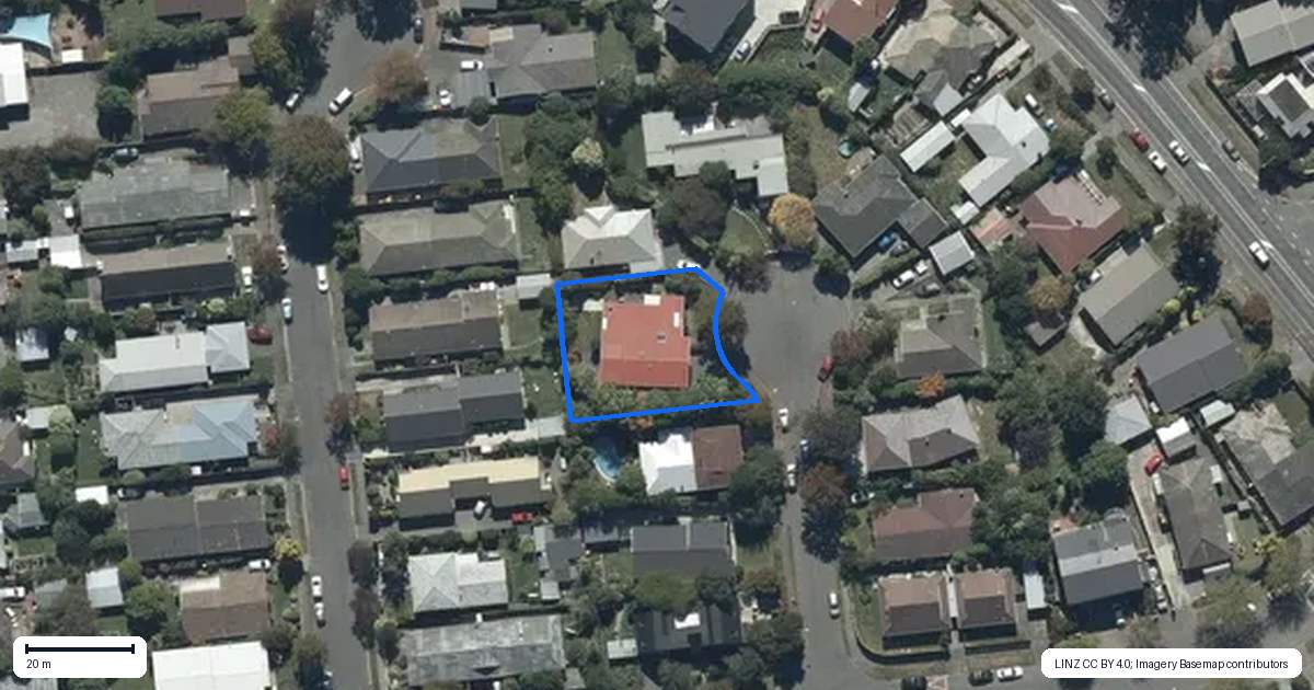 Property context map for 7 Ilkley Place, Ilam, Christchurch