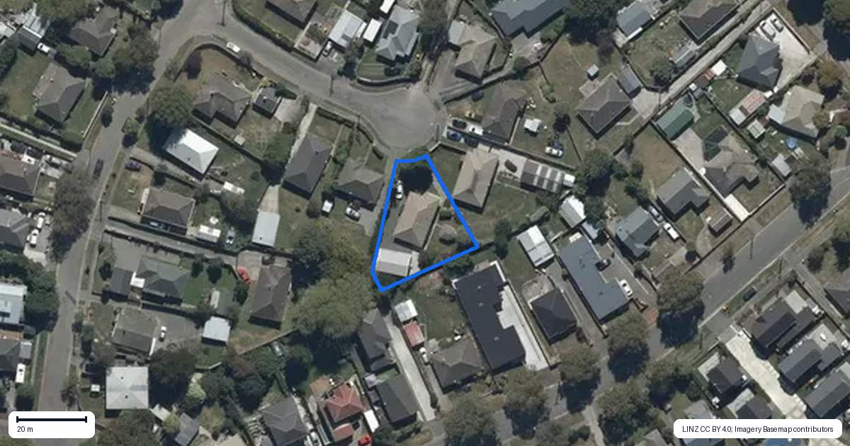 Property context map for 8 Nyton Place, Bryndwr, Christchurch