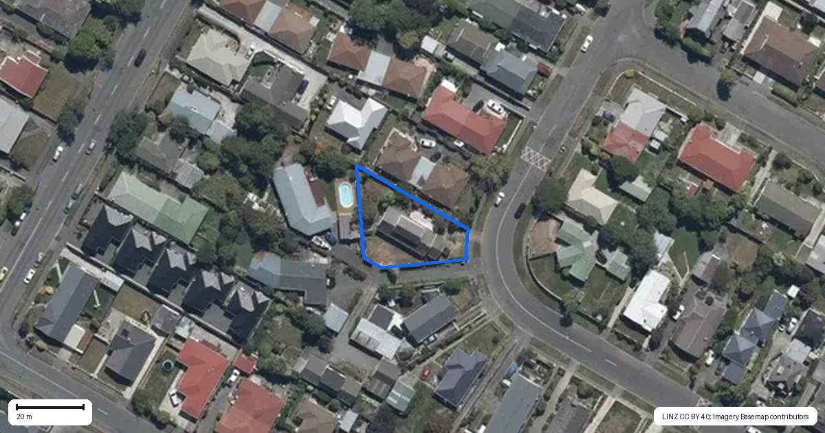 Property context map for 53 Reynolds Avenue, Bishopdale, Christchurch
